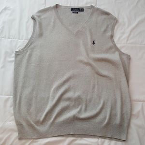 Polo by Ralph Lauren Pima cotton sweatervest